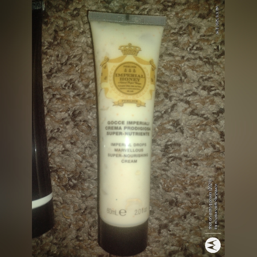 Perlier Imperial Honey Marvelous Super Nourishing Cream Lotion 2 fl oz